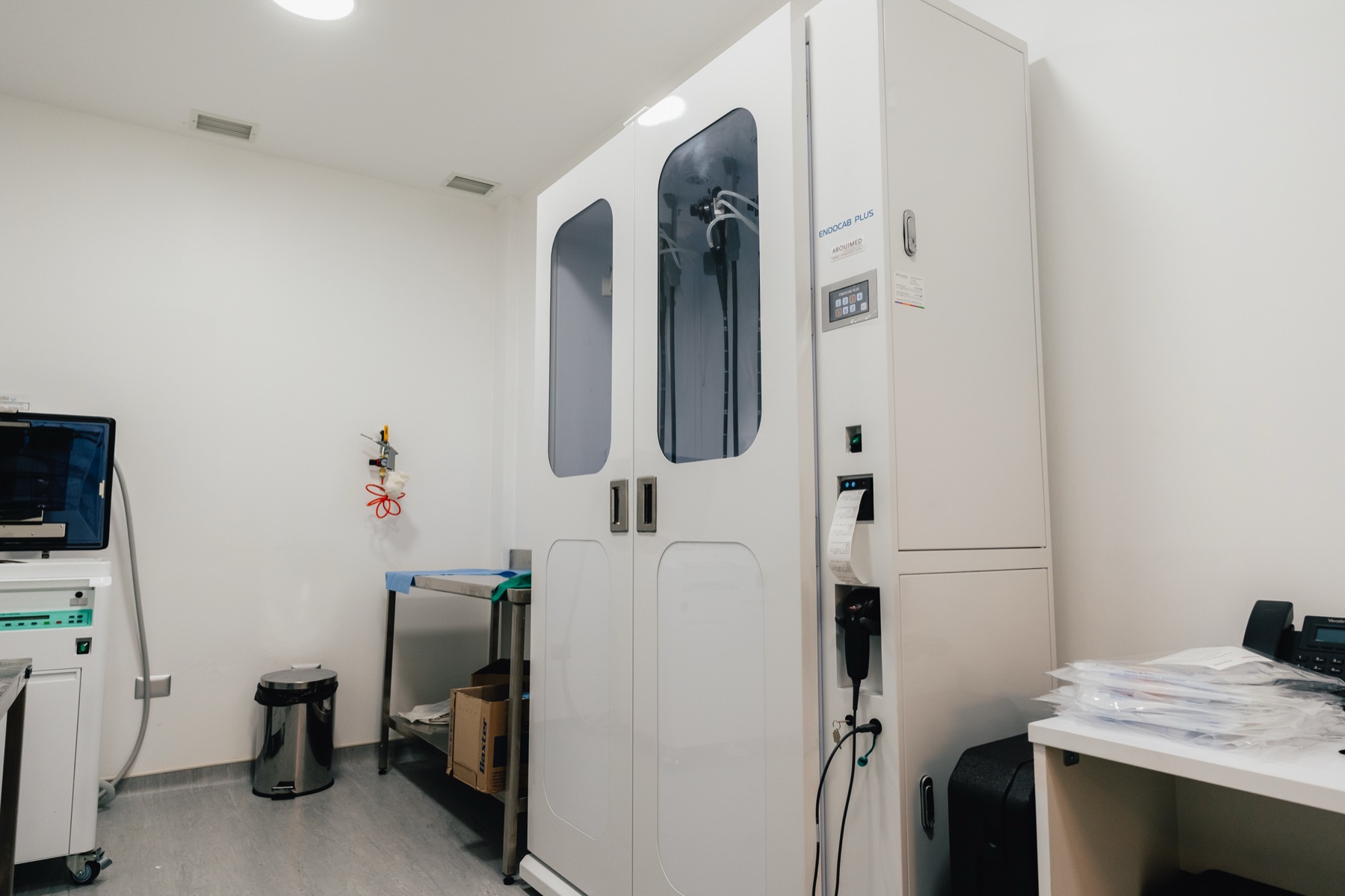 Sala de desinfección de alto nivel de Clínica Chinquihue