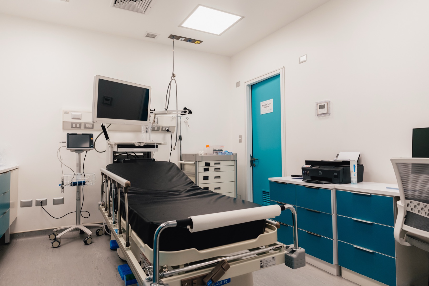 Sala de procedimientos endoscópicos de Clínica Chinquihue en Puerto Montt
